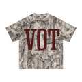 240GSM Unisex Loose-Fit Camouflage T-shirt Branch Camouflage